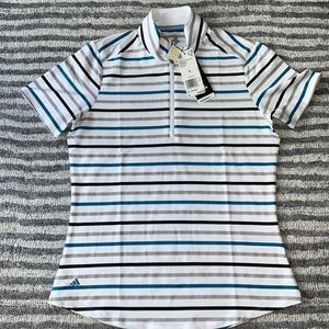 NWT Adidas Golf Women’s Climate Cool Polo Shirt UPF Small